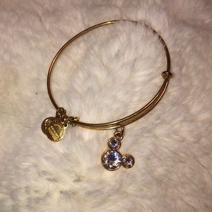 Alex and Ani gold Disney bracelet